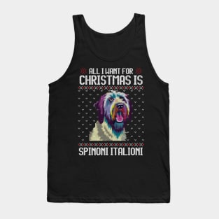 All I Want for Christmas is Spinone Italiano - Christmas Gift for Dog Lover Tank Top